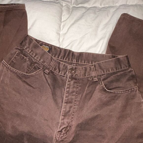 Edwin Men’s Brown Straight Leg Jeans​​ - Picture 5 of 7